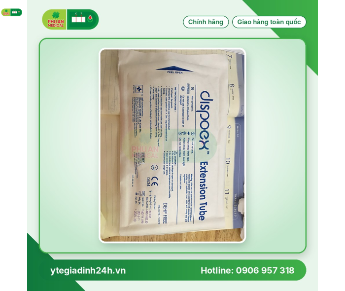 Dây nối bơm tiêm 30cm Dispose