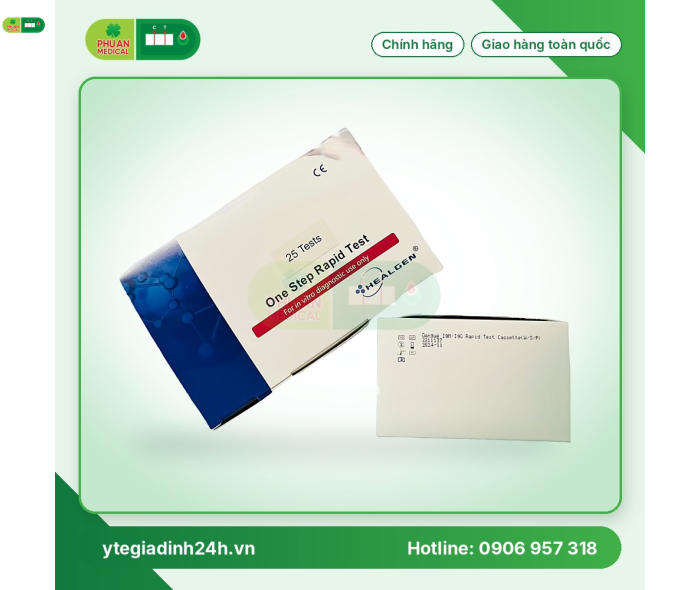 Dengue IgG/IgM Rapid Test Healgen