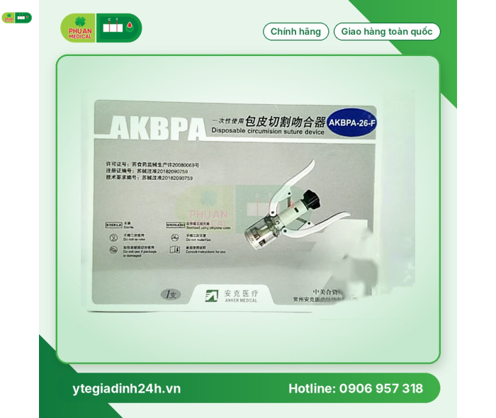 Dụng cụ cắt bao quy đầu AKBPA