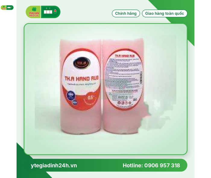 Dung Dịch Sát Khuẩn Tay Nhanh THA 500ml