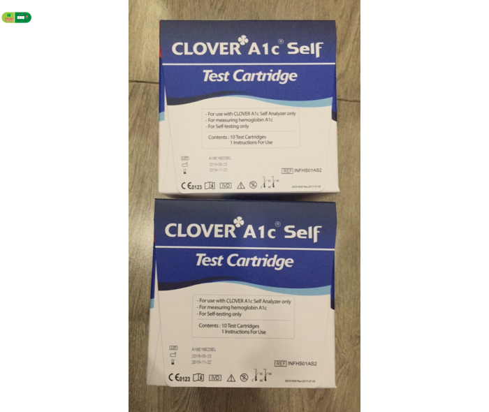 Test xét nghiệm HbA1c dùng cho máy CLOVER® A1c Self