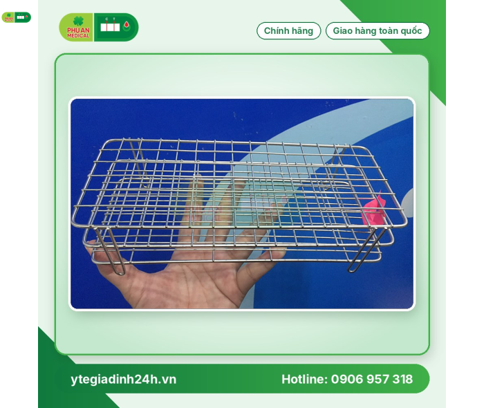 Giá để ống nghiệm inox