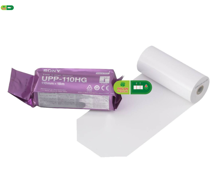 Giấy in siêu âm Sony UPP-110HG 110mm x 18m
