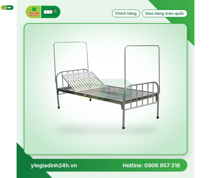 Giường nâng đầu Inox 201 vạc hộp