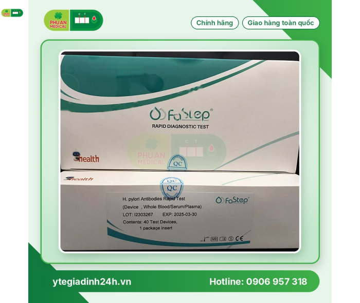 H.pylori Antibodies Rapid test (Device, whole Blood/Serum/plasma)