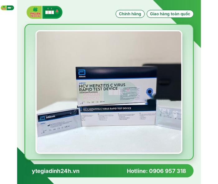 HCV Hepatitis C Virus Rapid Test Strip