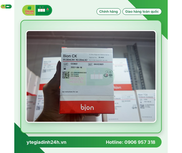 Hoá chất dùng cho máy xét nghiệm Bion CK