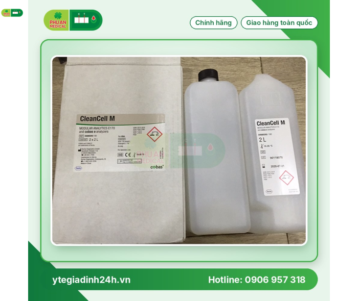 Hóa chất miễn dịch CLEANCELL M 2X2 L Roche