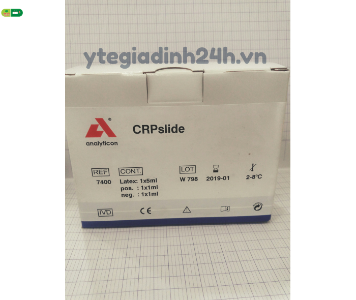 Hóa Chất sét nghiệm CRPslide Analyticon