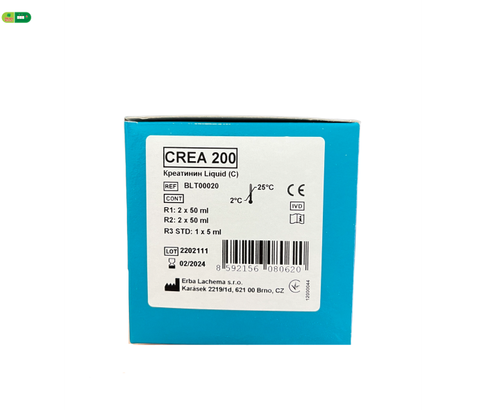 Hóa chất sinh hóa ERBA - Đức BLT00020 CREA 200