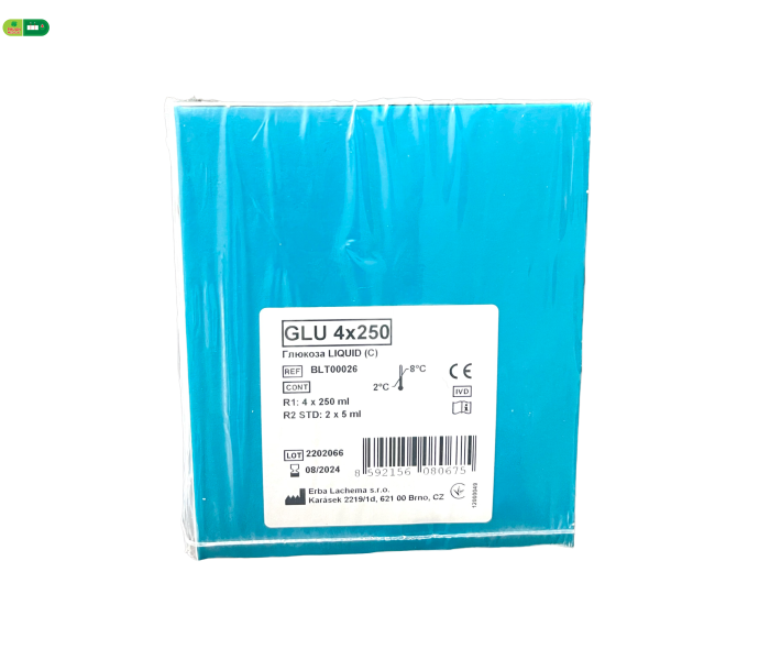 Hóa chất sinh hóa ERBA - Đức BLT00026 GLU 4x250