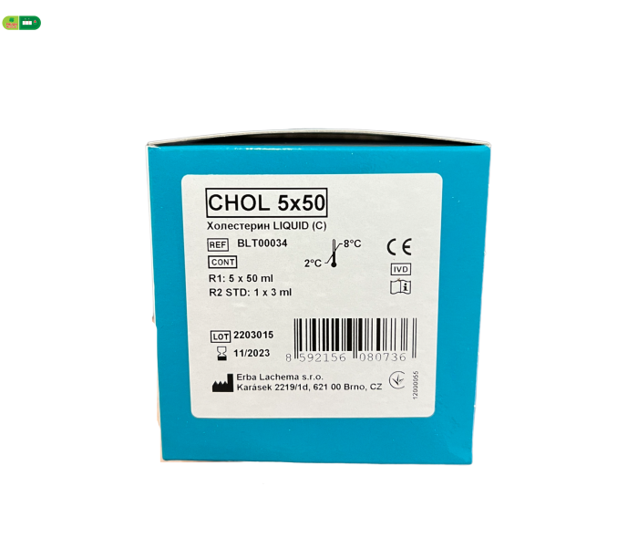 Hóa chất sinh hóa ERBA - Đức BLT00034 CHOL 5x50