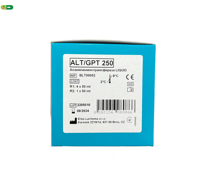 Hóa chất sinh hóa ERBA - Đức BLT00052 ALT/GPT 250