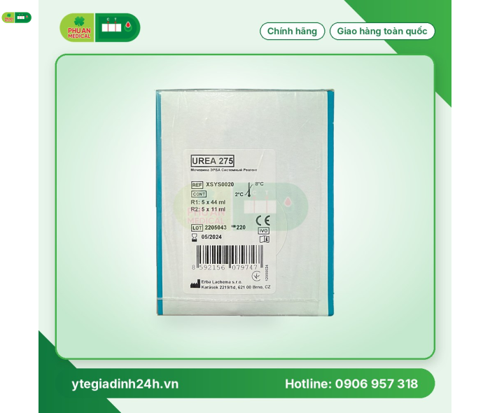Hóa chất sinh hóa ERBA - Đức XSYS0020 UREA 275