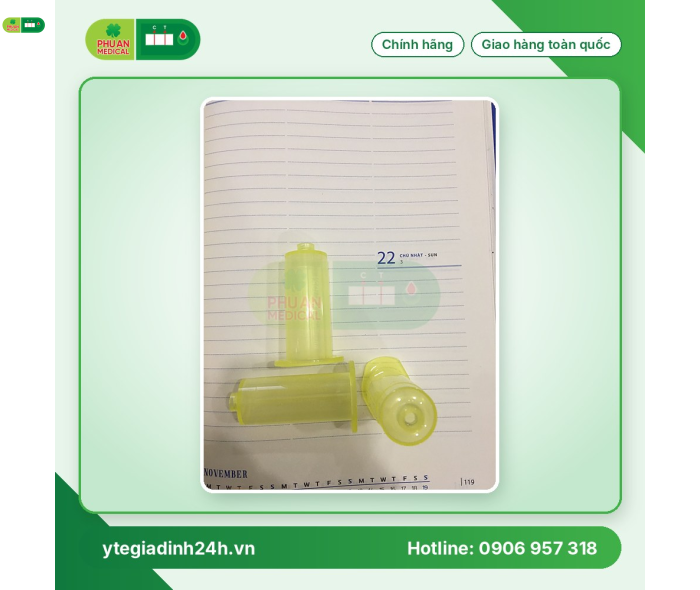 Holder sử dụng lấy máu chân không