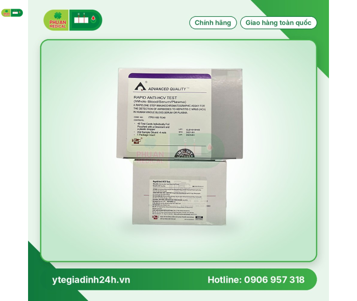 InTec HCV Rapid Test (dạng que/khay)