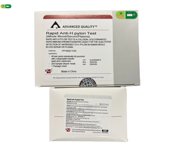 Intec Hpylori Rapid Test (dạng que/khay)