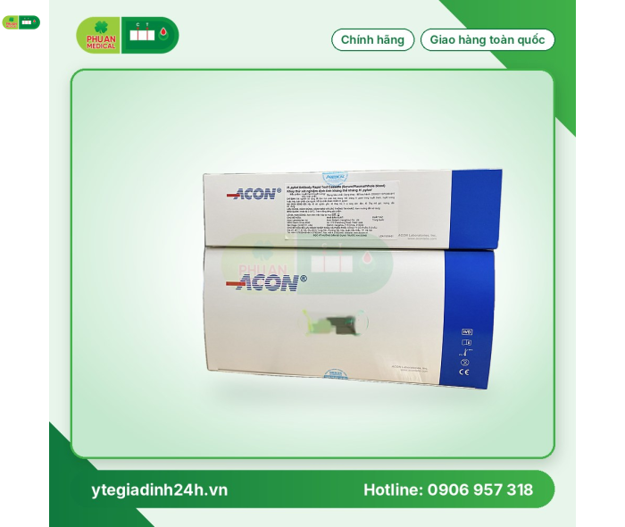 Khay thử xét nghiệm H.pylori