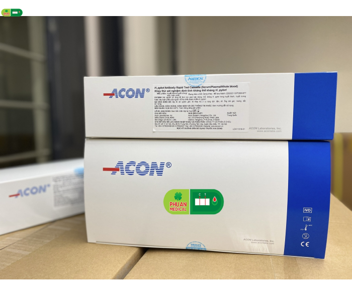 Khay thử xét nghiệm H.pylori