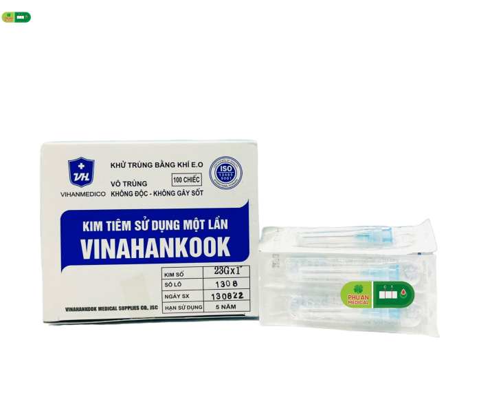 Kim tiêm sử dụng 1 lần 23G Vinahankook