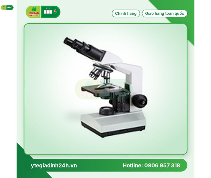 Kính hiển vi 2 mắt Trung Quốc XSZ-107T (đèn Halogen)
