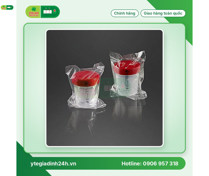 Lọ đựng mẫu tinh trùng 120ml