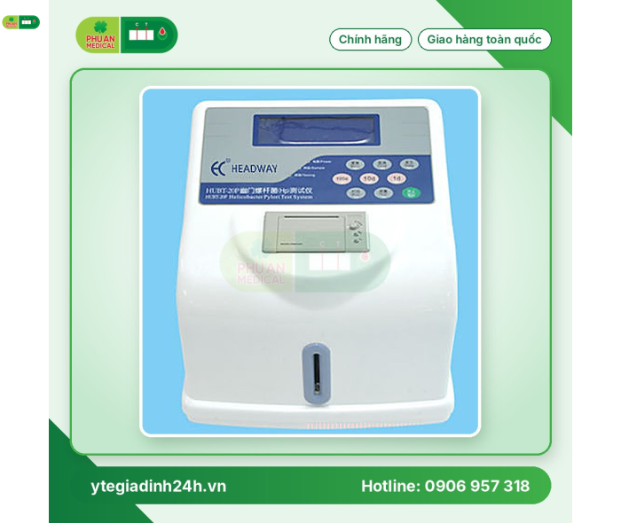 Máy chẩn đoán Helicobacter Pylori HUBT – 20P 