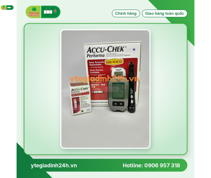 Máy đo đường huyết Accuchek Performa