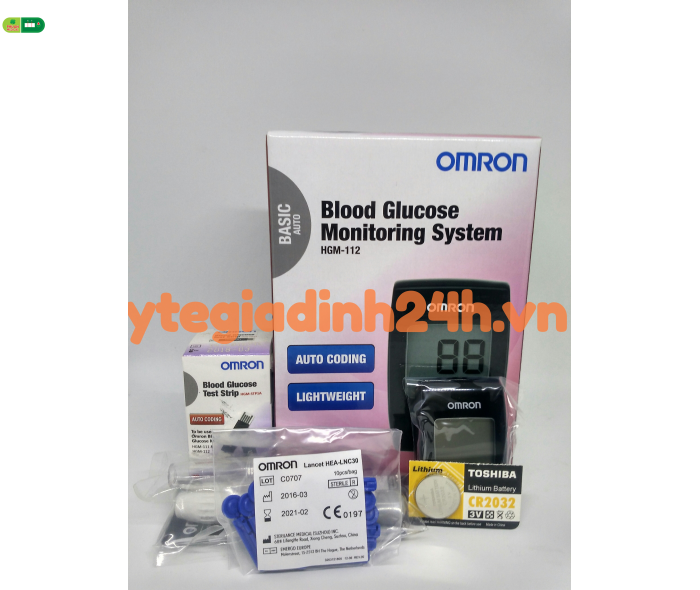 Máy đo đường huyết Omron HGM-112