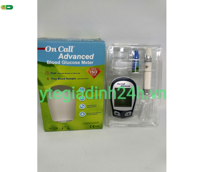 Máy đo đường huyết On Call Advanced bảo hành trọn đời
