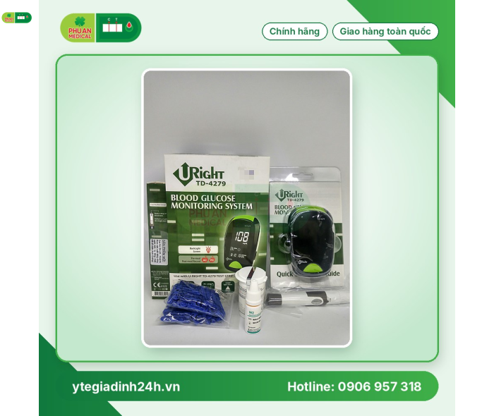 Máy đo đường huyết URIGHT TD-4279