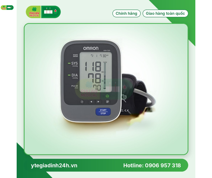 Máy đo huyết áp bắp tay OMRON HEM - 7320