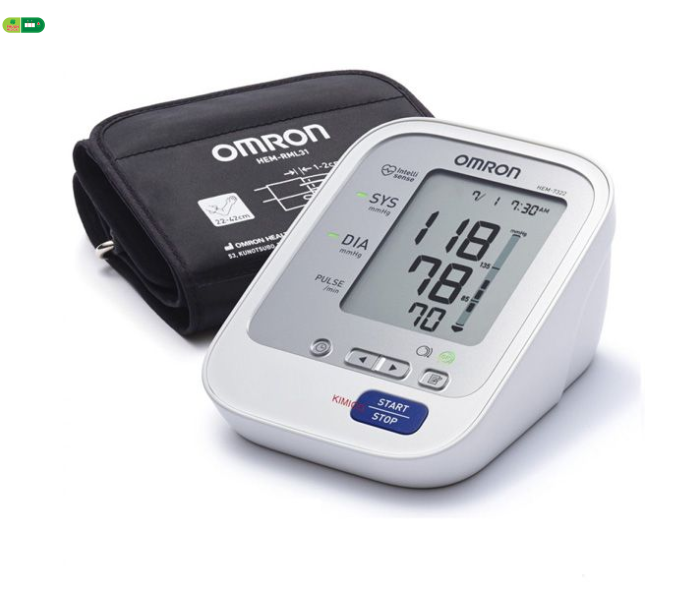 Máy đo huyết áp bắp tay Omron HEM-7322 (Trắng)  