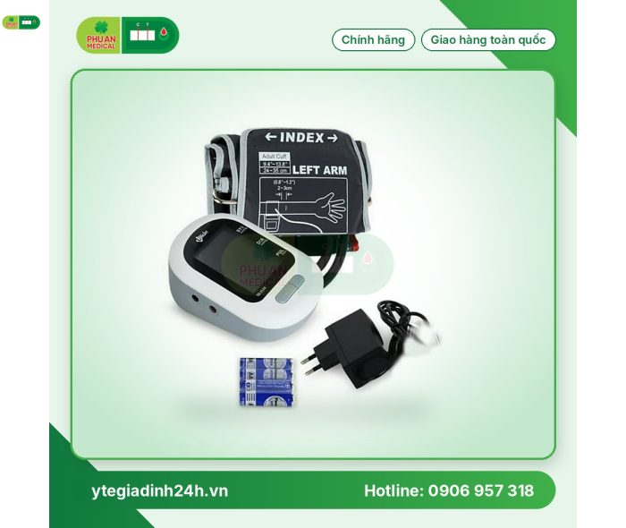 Máy đo huyết áp bắp tay tự động URIGHT TD-3124