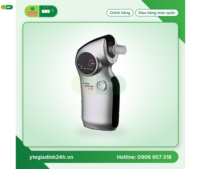 Máy Đo Nồng Độ Cồn Trong Hơi Thở Sentech AL6000