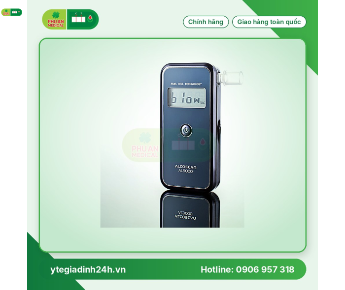 Máy Đo Nồng Độ Cồn Trong Hơi Thở Sentech AL9000