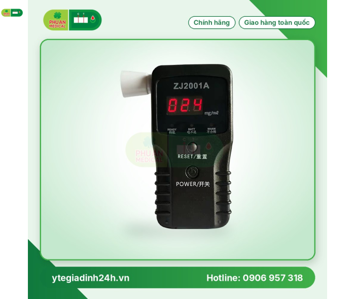 Máy đo nồng độ cồn ZJ2001A