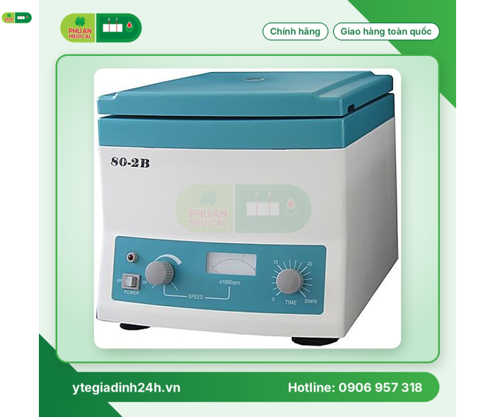 MÁY LI TÂM 12 ỐNG 80-2B Nút Vặn Cơ Học