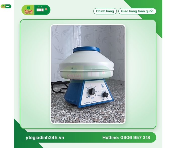 Máy li tâm Model: PLC-05