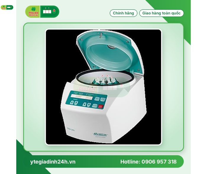 Máy ly tâm  Model: EBA 200 