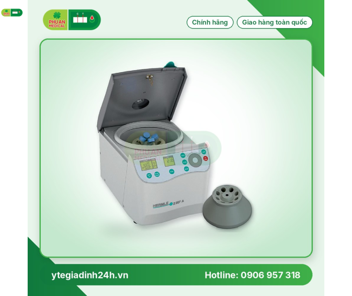 Máy ly tâm Model: Z 207 A