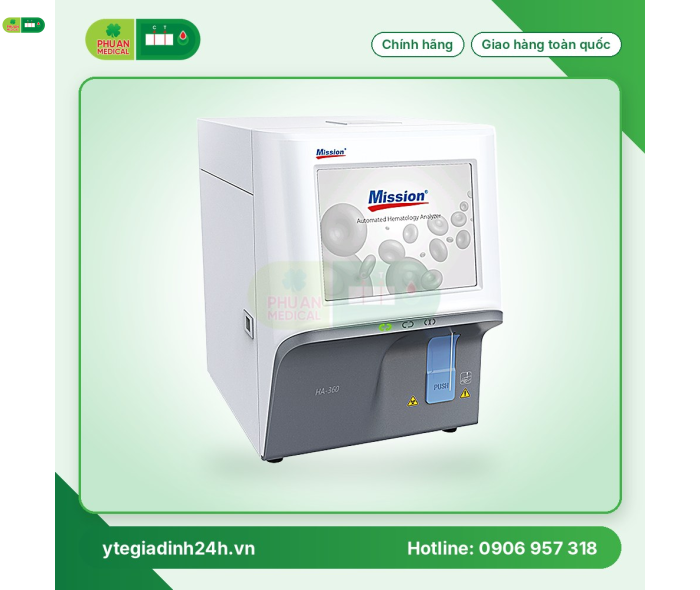 Máy phân tích huyết học tự động Mission® HA-360 thương hiệu ACON Mỹ