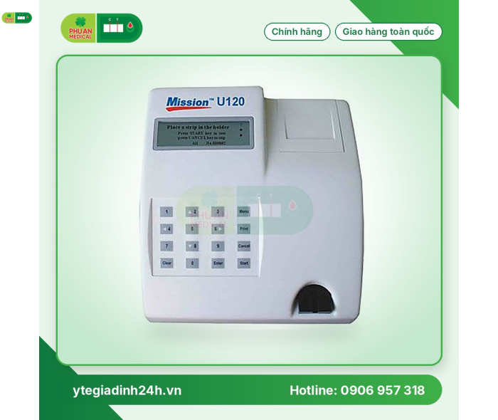 Máy phân tích nước tiểu Acon Mission U120