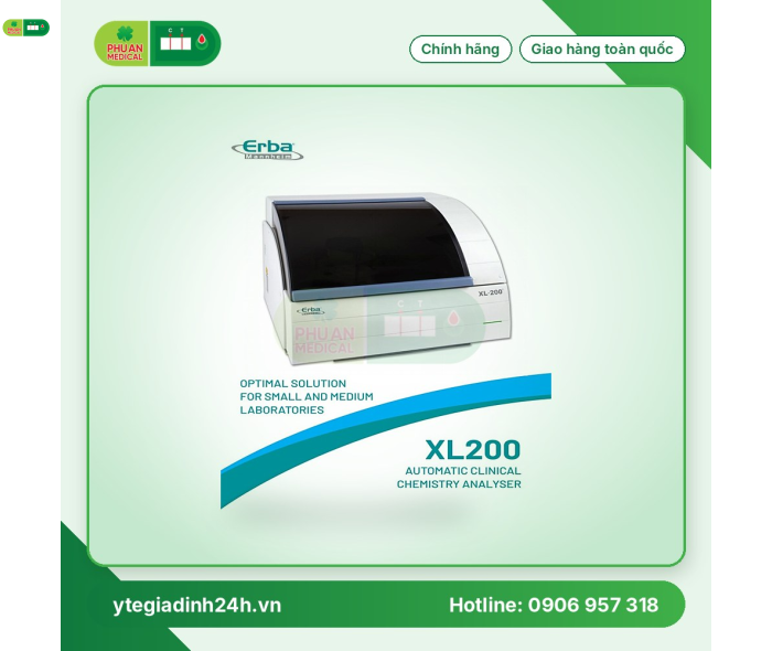 Máy sinh hóa tự đông Erba XL200