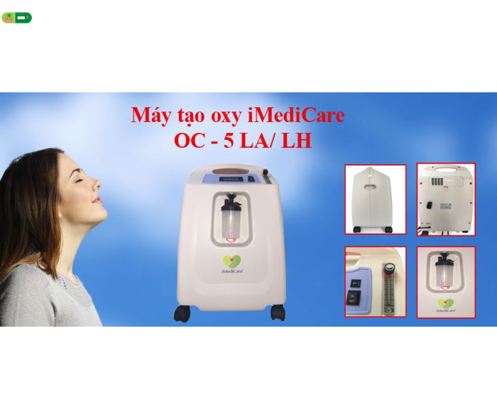 MÁY TẠO OXY IMEDICARE OC 5 LA CHO NGƯỜI KHÓ THỞ