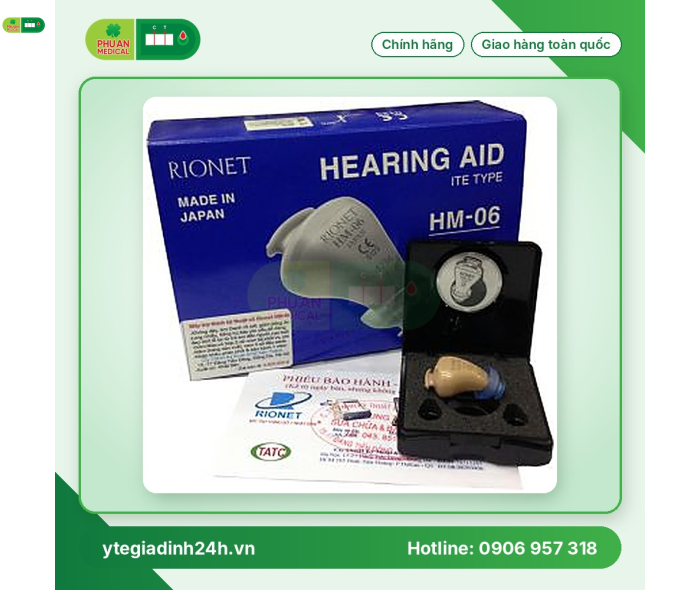 Máy trợ thính nhét trong tai