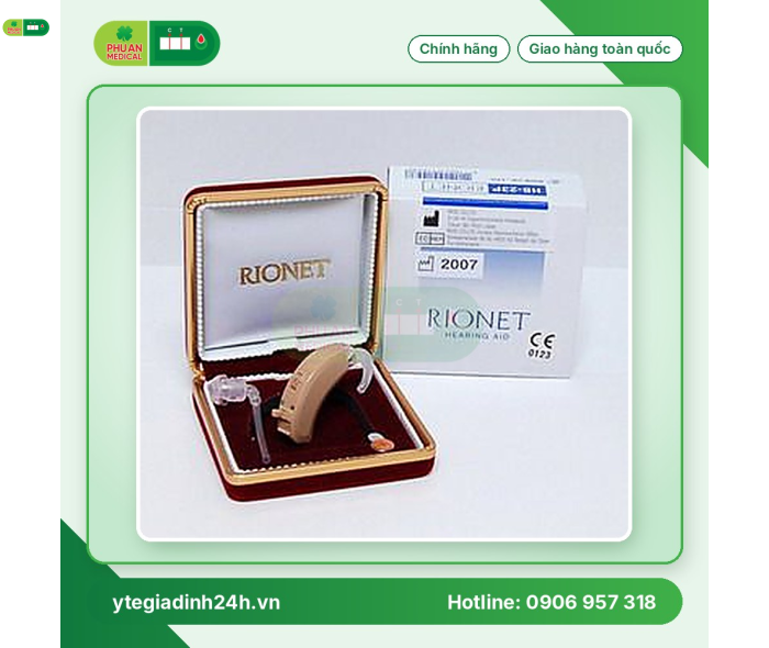 Máy trợ thính vành tai HB-23P