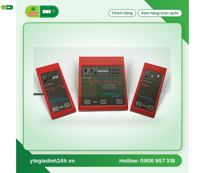 Máy xét nghiệm đông máu bán tự động