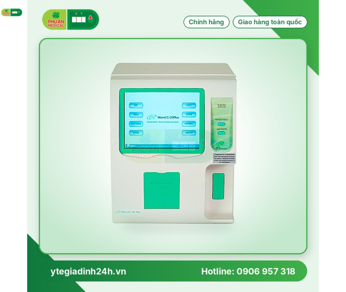 Máy xét nghiệm huyết học HTI MicroCC-25Plus