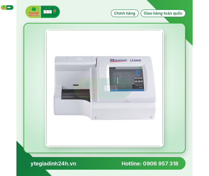 Máy xét nghiêm nước tiểu Mission U500 ACON